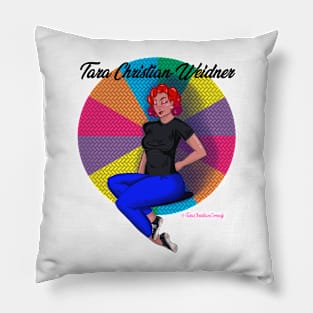 Tara Christian-Weidner Official Logo Pillow