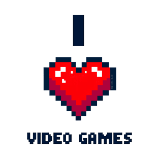 I heart video games T-Shirt