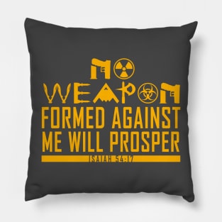 No Weapon Formed Pillow