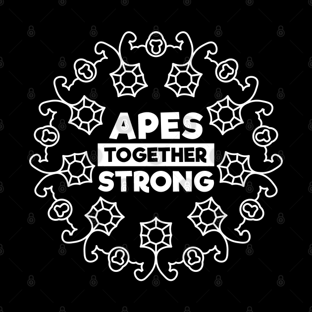 Apes Together Strong Quartz by Shinsen Merch