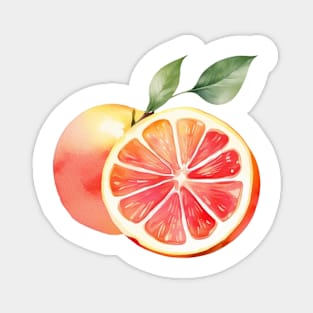 Grapefruit Magnet