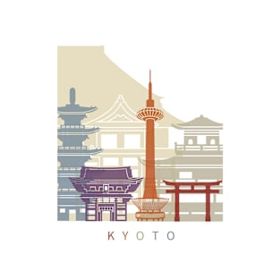 KYOTO SKYLINE POSTER T-Shirt