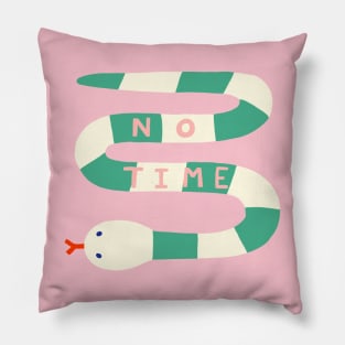 Snake no time Pillow