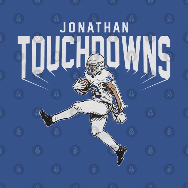 Jonathan Taylor Touchdowns by Chunta_Design