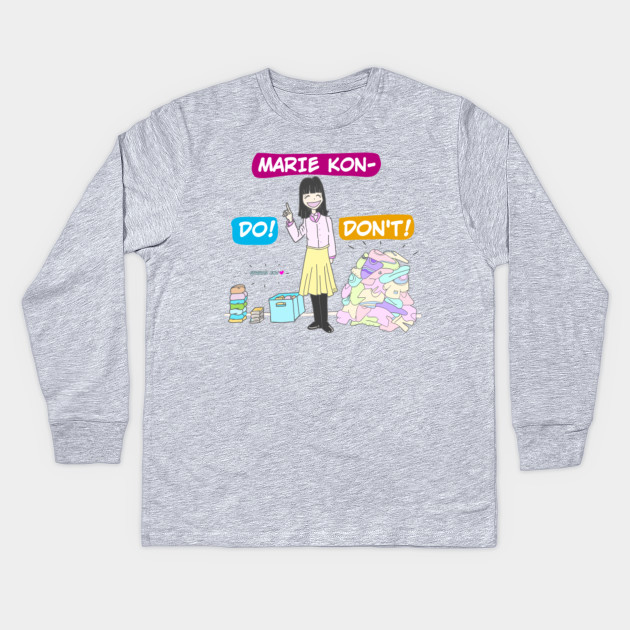 Marie Kondo Marie Kondo Camiseta De Manga Larga Ninos Teepublic Mx
