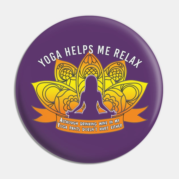 Nerdy Tee - Yoga Pin by KennefRiggles