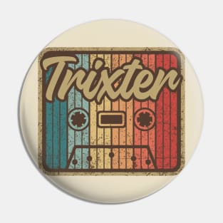 Trixter Vintage Cassette Pin