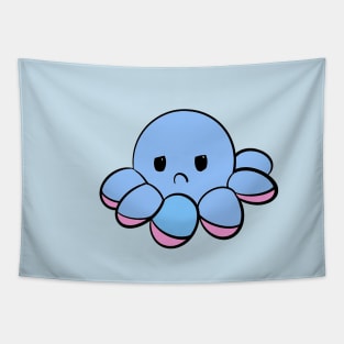 Pulpo Reversible enojado Tapestry