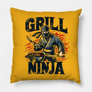 Grill Ninja T-shirt – Black Belt BBQ Pillow