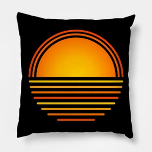 Vivid Sunset Pillow