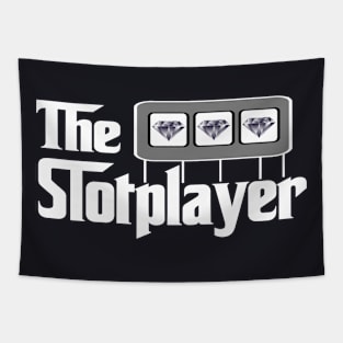 Funny Slot Players The Slotplayer Gambling and Casino Lovers Tapestry