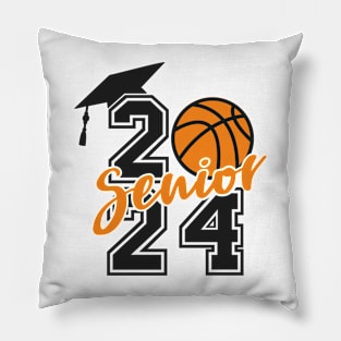 Class of 2024 Senior basketball Player Graduate Pillow