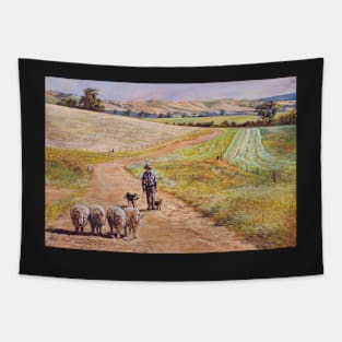 Moving the Rams (Whiteheads Creek) Tapestry