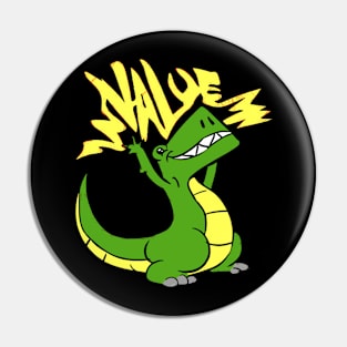 Durdles the Dinosaur Pin