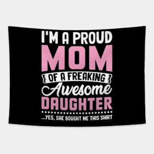 I'M The Proud Mom Nana Mothers Day Tapestry