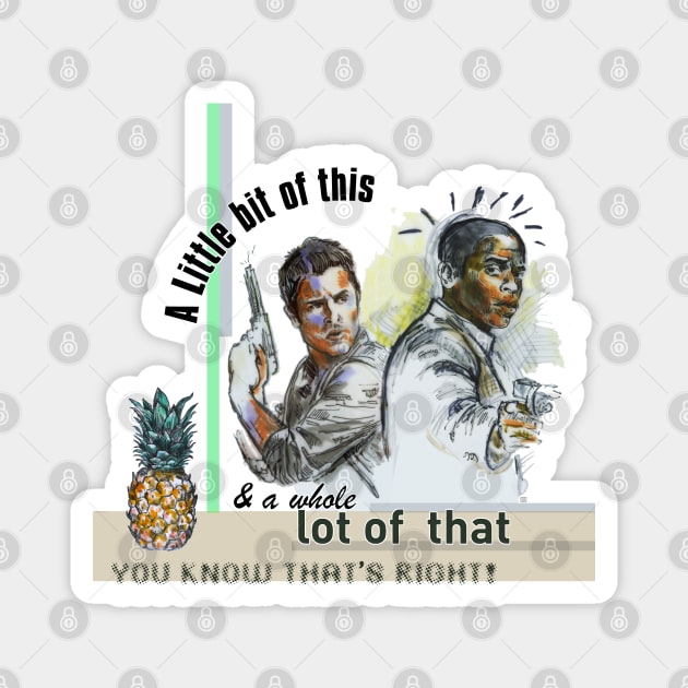 Shawn and Gus_Psych Quotes 2. Magnet by FanitsaArt