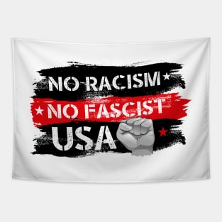 NO FASCIST, NO RACISM! Tapestry