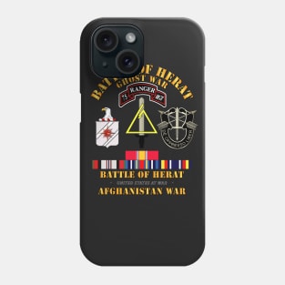 Battle of Herat - Afghanistan - 2001 Phone Case