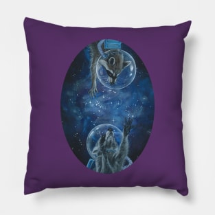 Worlds Collide Pillow