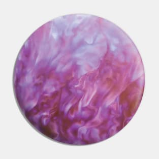 Pink Acrylic Pour Painting Pin