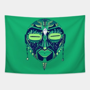 Ngreen African Mask 2 Tapestry