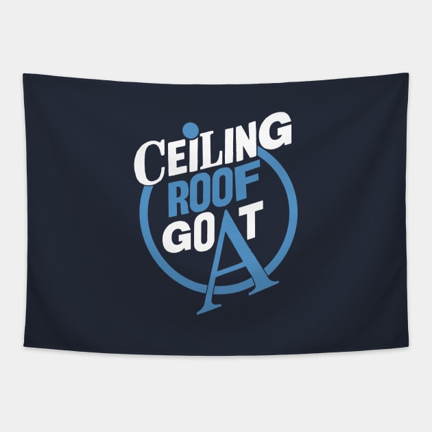 Ceiling Roof Goat Tapestry by friendidea