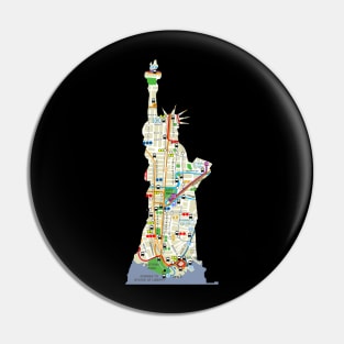 Statue of Liberty Pin