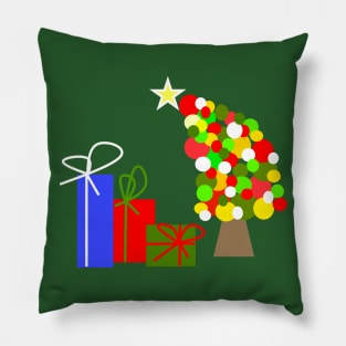 THE Tipsy Merry Christmas Tree Pillow