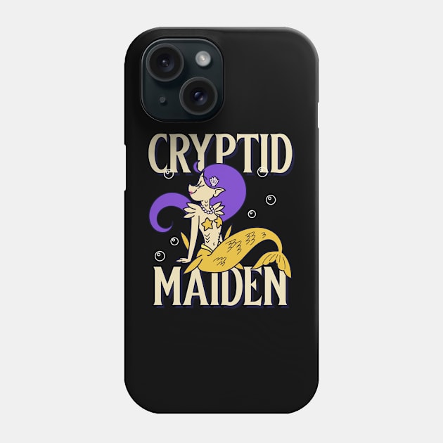 Cryptid Maiden Phone Case by Ghoulverse