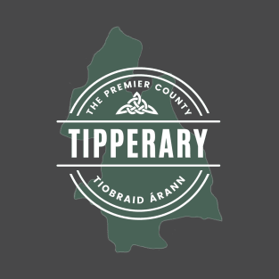 County Tipperary Map T-Shirt