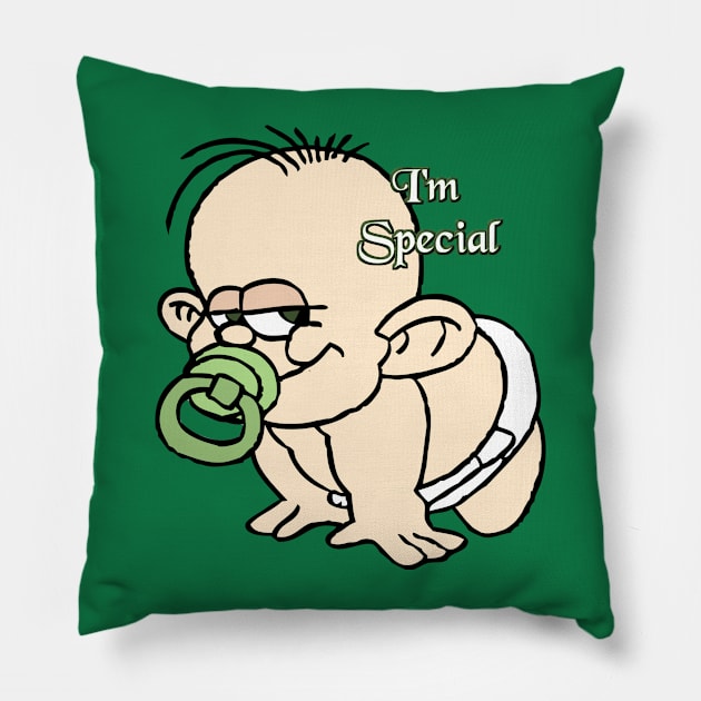 Special Baby Pillow by D_AUGUST_ART_53