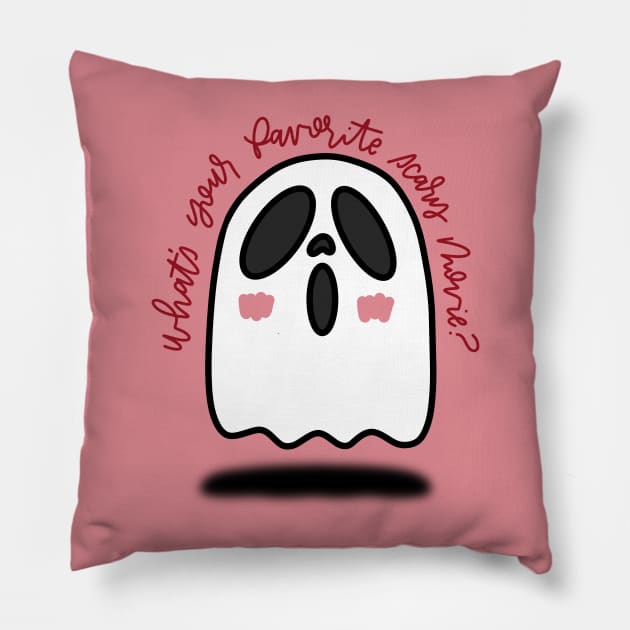 flirt like a ghoul Pillow by TheMidnightBruja