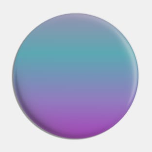 Hot Pink Aqua Blue Purple Ombre Fade Sunset Gradient Pin