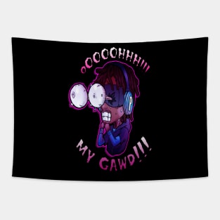 Poiised Creepy VR Tee! Tapestry