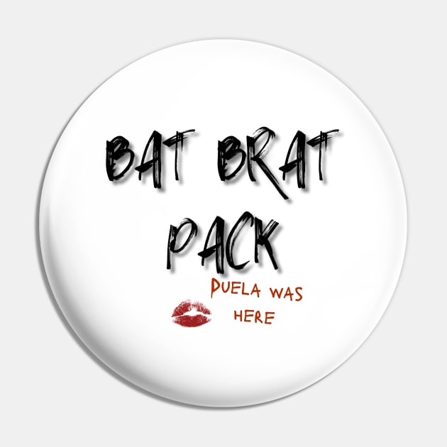 "Bat Brat Pack" Duela Design Pin by madelinerose67