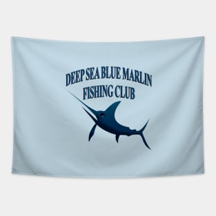 The Blue Marlin Fishing Club Tapestry