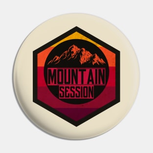 Mountain Session Pin