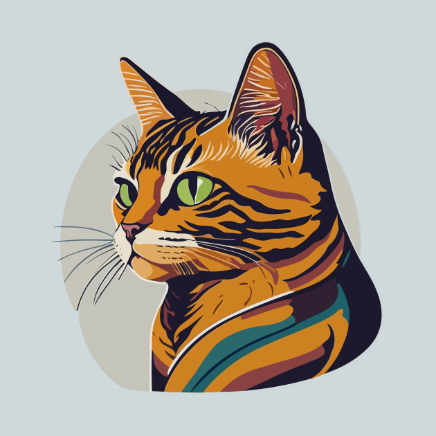 Cute Tabby Cat by SpriteGuy95