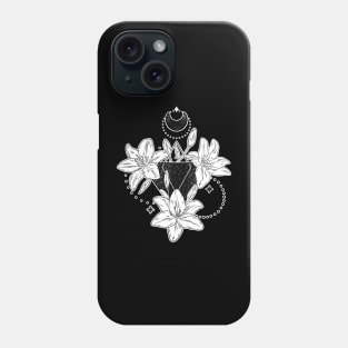 Flower moon Phone Case