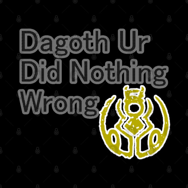 Dagoth Ur Did Nothing Wrong Joke Design Morrowind by FrenArt