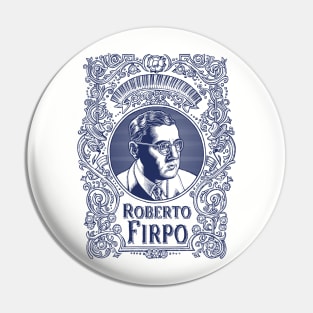 Roberto Firpo (in blue) Pin