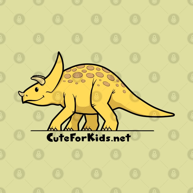 CuteForKids - Triceratops - Branded by VirtualSG