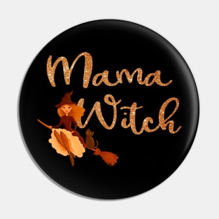 Mama Witch Cheeky Witch® Pin