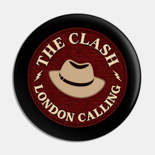 Hat London The Clash Pin