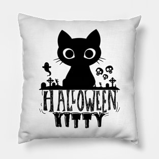 Halloween Kitty Pillow