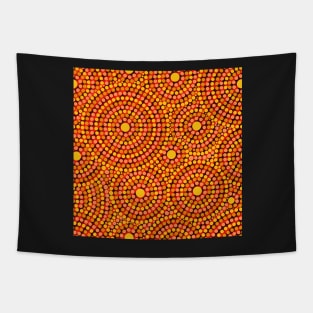 Awesome Aboriginal Dot Art Tapestry