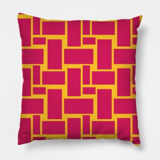 Rectangular Seamless Pattern 003#001 Pillow