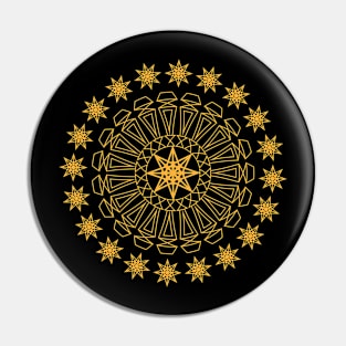 constructive magic mandala Pin