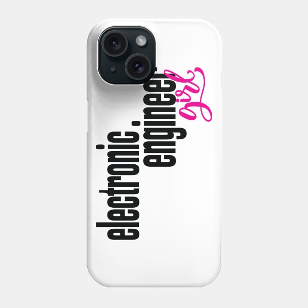 Electronic Engineer Girl Phone Case by ProjectX23Red