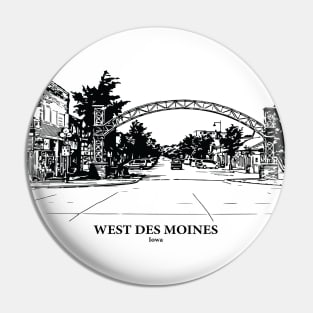 West Des Moines - Iowa Pin